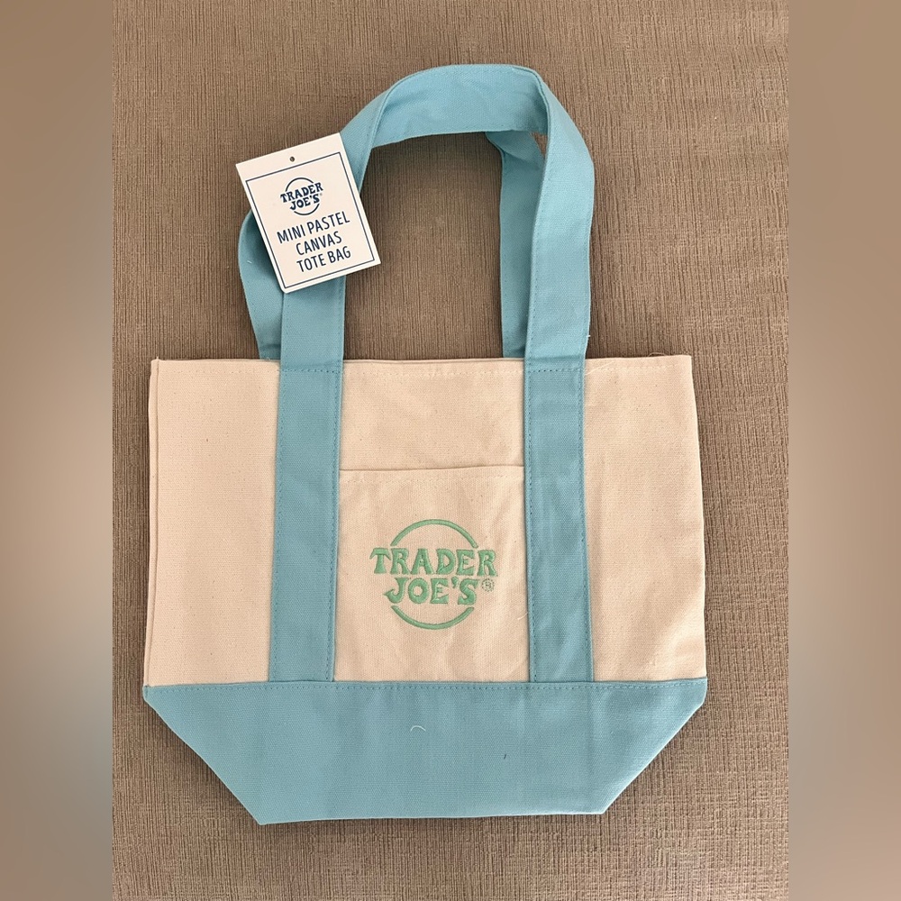 TRADER JOE’S PASTEL MINI TOTE